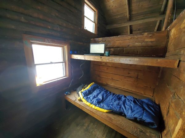 View from cabin overlook